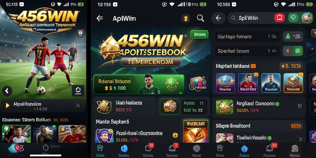 Screenshot menunjukkan pengalaman taruhan mendebarkan di 456WIN.