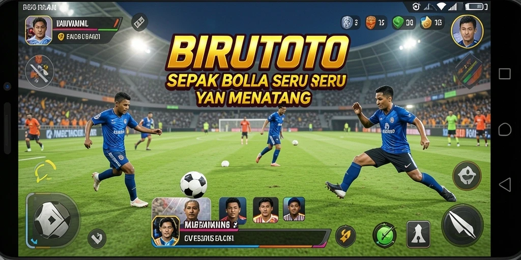 Tampilan gameplay BIRUTOTO yang seru dan realistis.