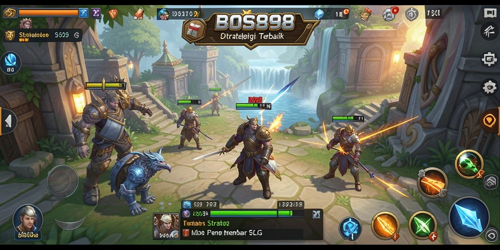 Screenshot gameplay BOS898 yang memukau dalam aksi SLG.