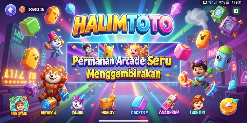 Gameplay seru HALIMTOTO yang penuh warna dan tantangan.