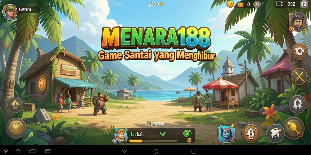 Screenshot MENARA188 menampilkan gameplay menyusun blok yang seru.