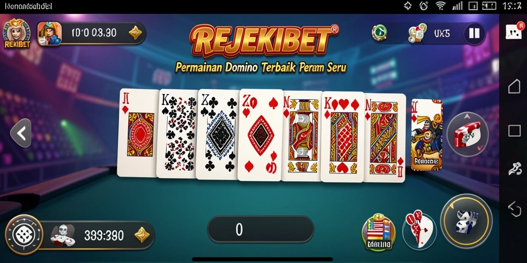 Tampilan gameplay seru dan interaktif dari REJEKIBET.