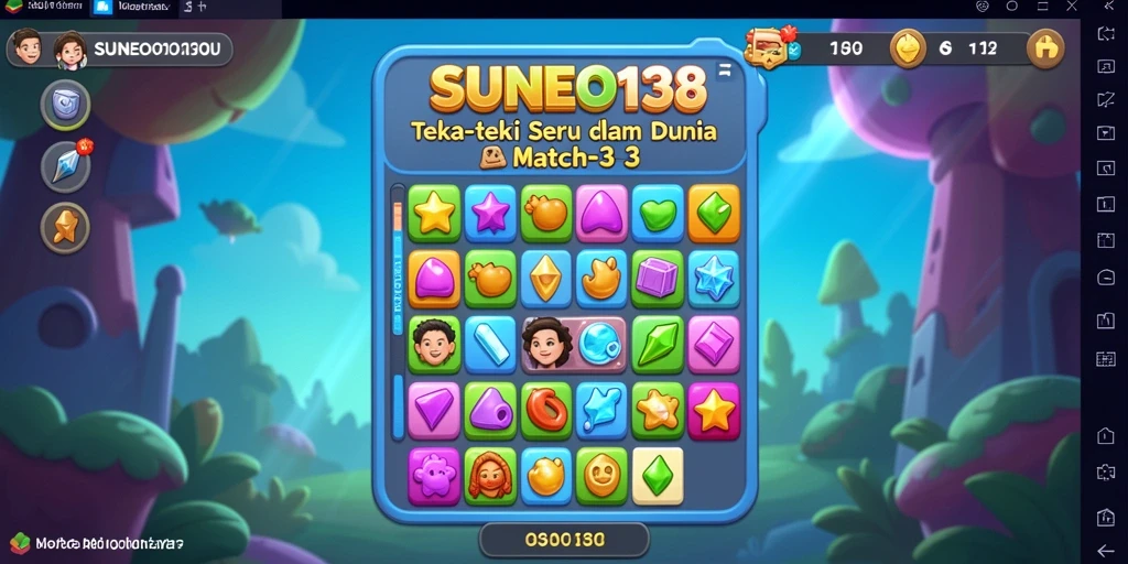 Tampilan gameplay SUNEO138 yang seru dan penuh warna.