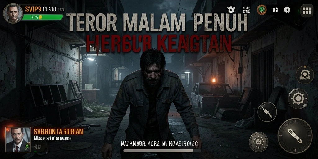 Gambaran menegangkan dari gameplay SVIP9 yang mencekam.