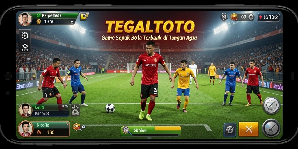 Screenshot gameplay TEGALTOTO menampilkan aksi menarik di lapangan.
